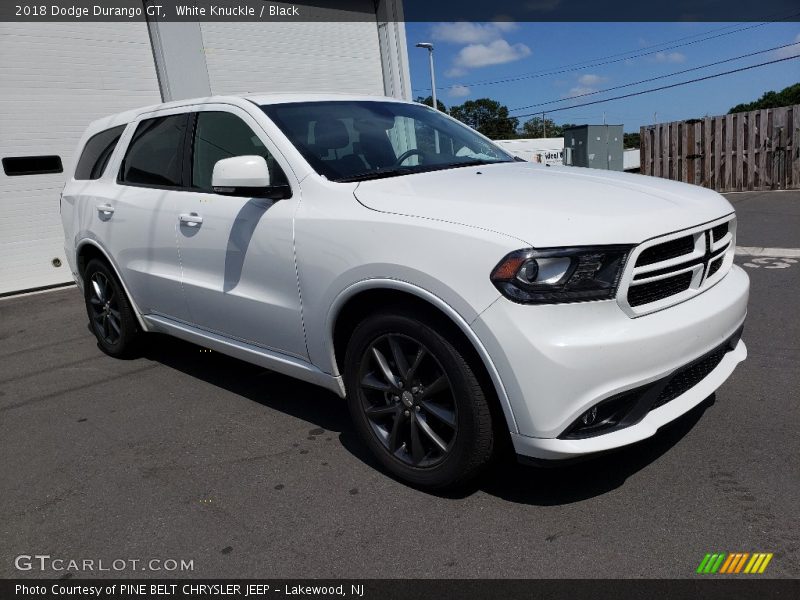 White Knuckle / Black 2018 Dodge Durango GT