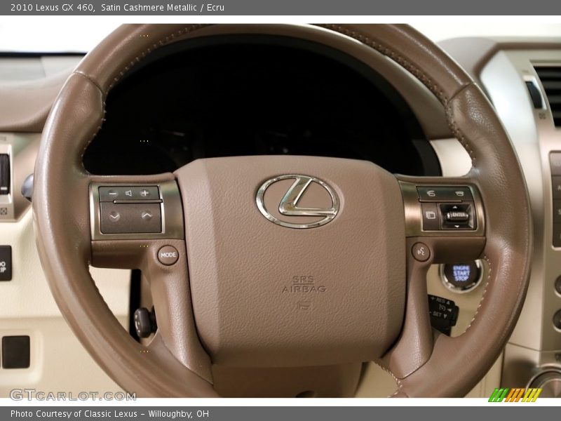 Satin Cashmere Metallic / Ecru 2010 Lexus GX 460