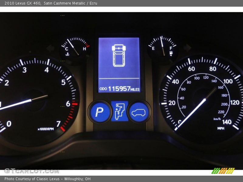 Satin Cashmere Metallic / Ecru 2010 Lexus GX 460