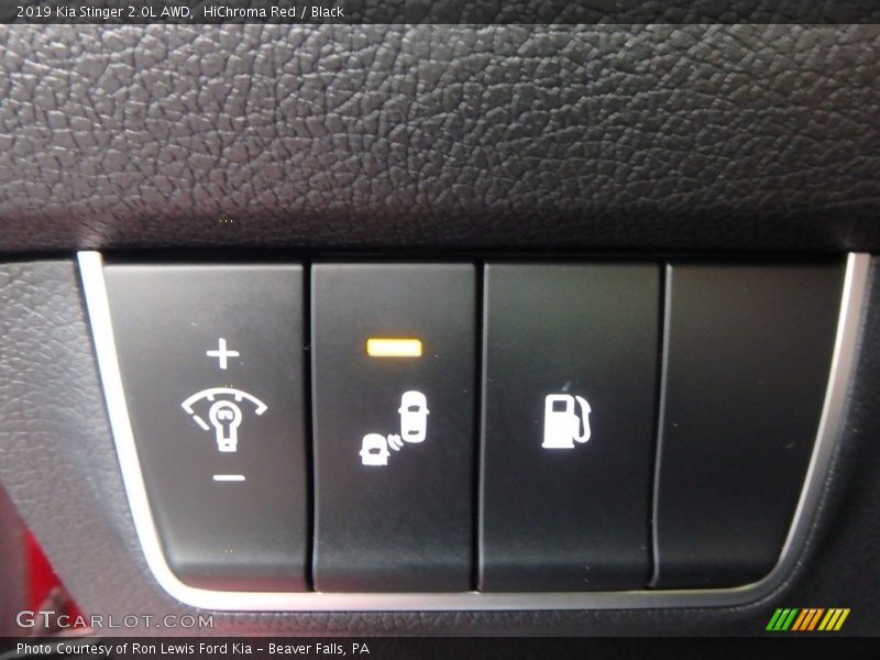 HiChroma Red / Black 2019 Kia Stinger 2.0L AWD