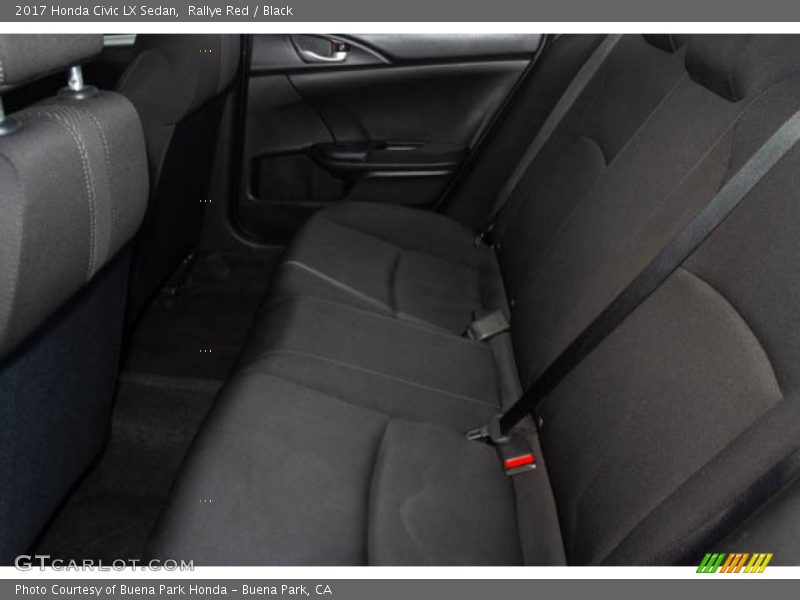 Rallye Red / Black 2017 Honda Civic LX Sedan