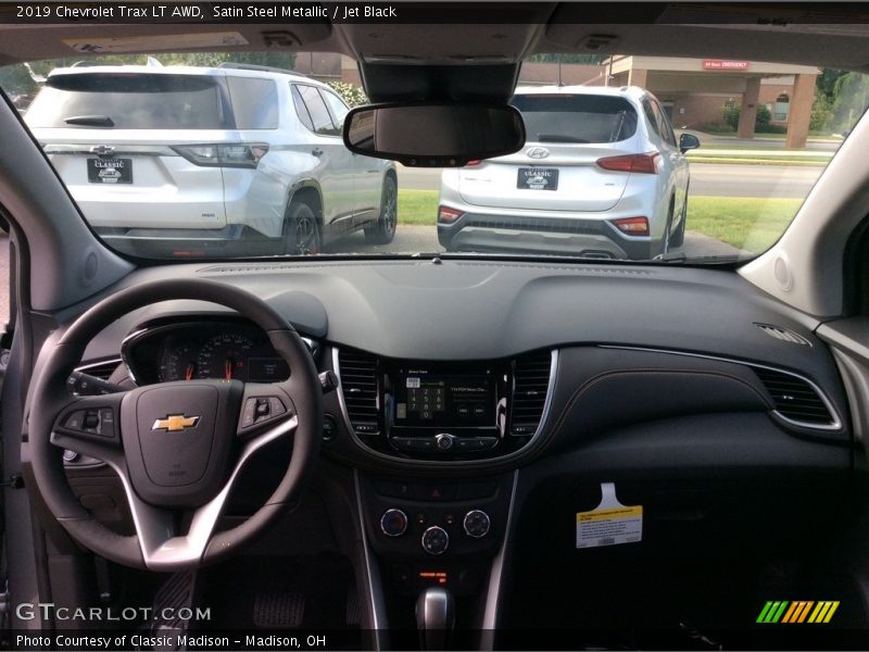 Satin Steel Metallic / Jet Black 2019 Chevrolet Trax LT AWD