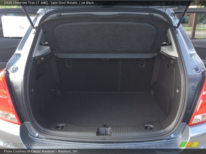 Satin Steel Metallic / Jet Black 2019 Chevrolet Trax LT AWD