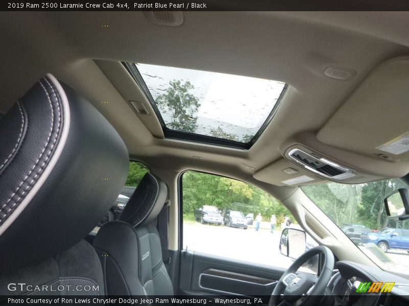 Sunroof of 2019 2500 Laramie Crew Cab 4x4