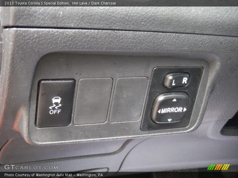 Hot Lava / Dark Charcoal 2013 Toyota Corolla S Special Edition