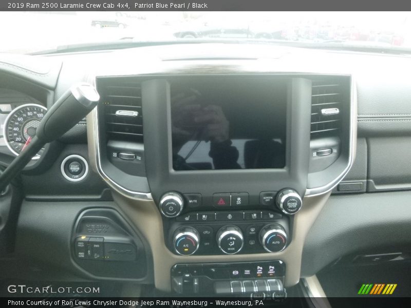 Controls of 2019 2500 Laramie Crew Cab 4x4