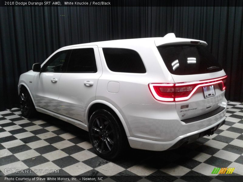 White Knuckle / Red/Black 2018 Dodge Durango SRT AWD