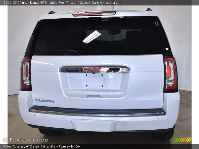 White Frost Tricoat / Cocoa/­Dark Atmosphere 2020 GMC Yukon Denali 4WD