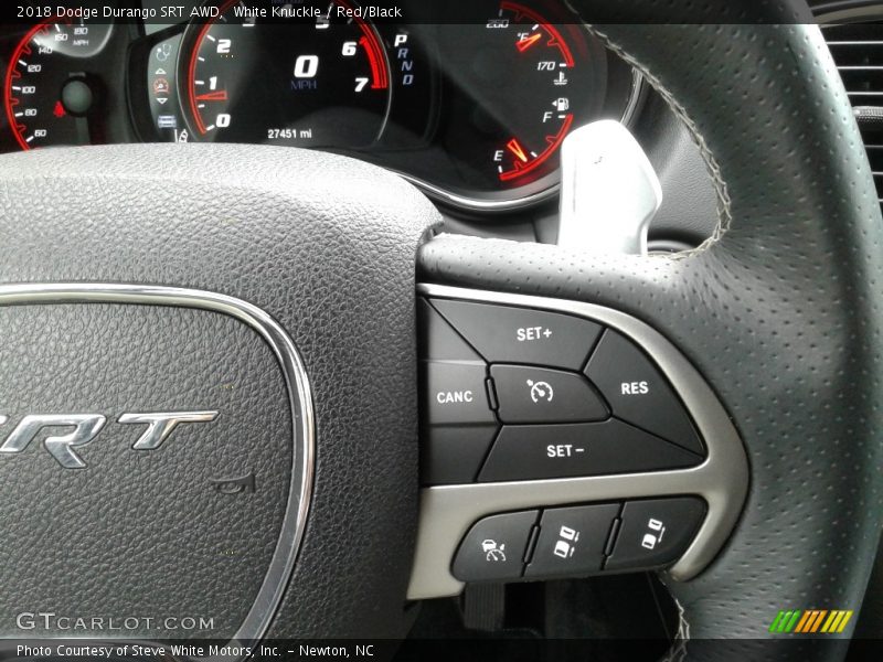 White Knuckle / Red/Black 2018 Dodge Durango SRT AWD