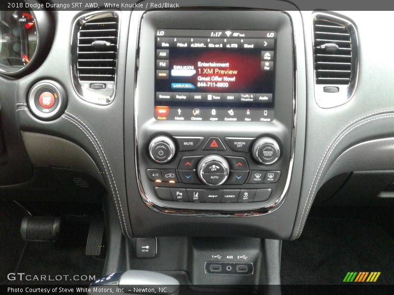 White Knuckle / Red/Black 2018 Dodge Durango SRT AWD