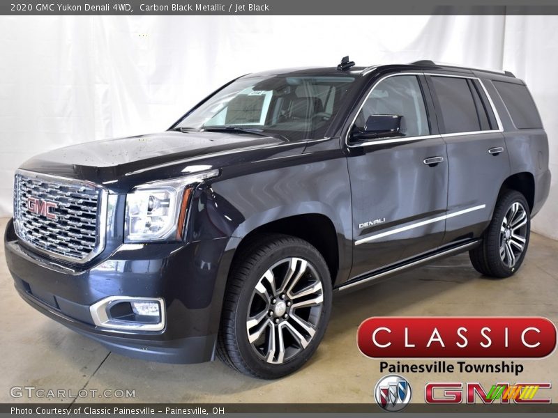 Carbon Black Metallic / Jet Black 2020 GMC Yukon Denali 4WD