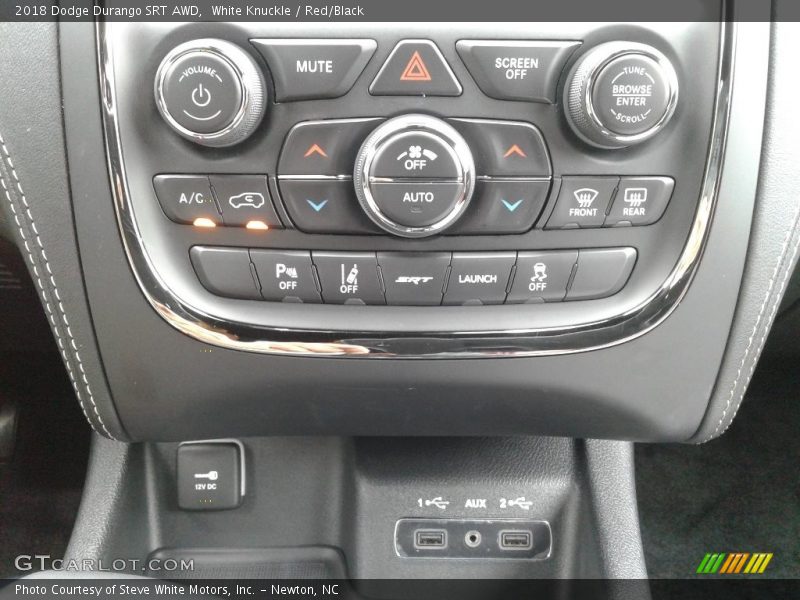 White Knuckle / Red/Black 2018 Dodge Durango SRT AWD