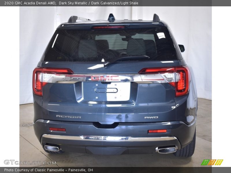 Dark Sky Metallic / Dark Galvanized/Light Shale 2020 GMC Acadia Denali AWD