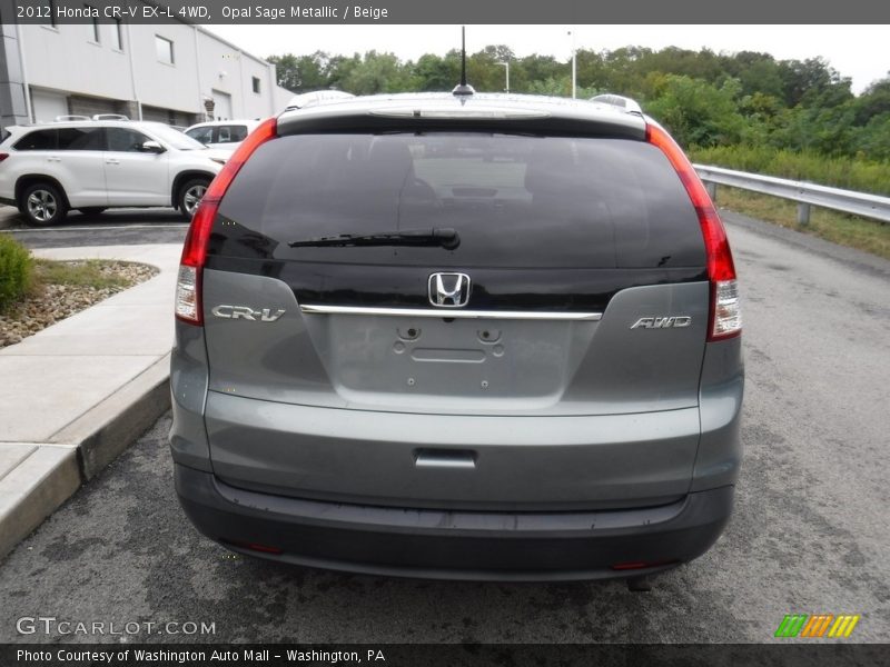 Opal Sage Metallic / Beige 2012 Honda CR-V EX-L 4WD
