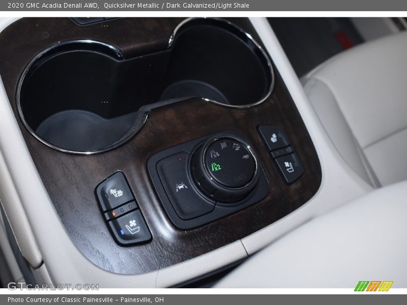 Controls of 2020 Acadia Denali AWD