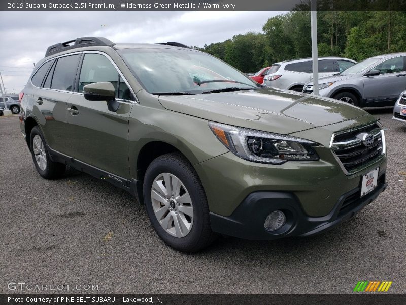 Wilderness Green Metallic / Warm Ivory 2019 Subaru Outback 2.5i Premium