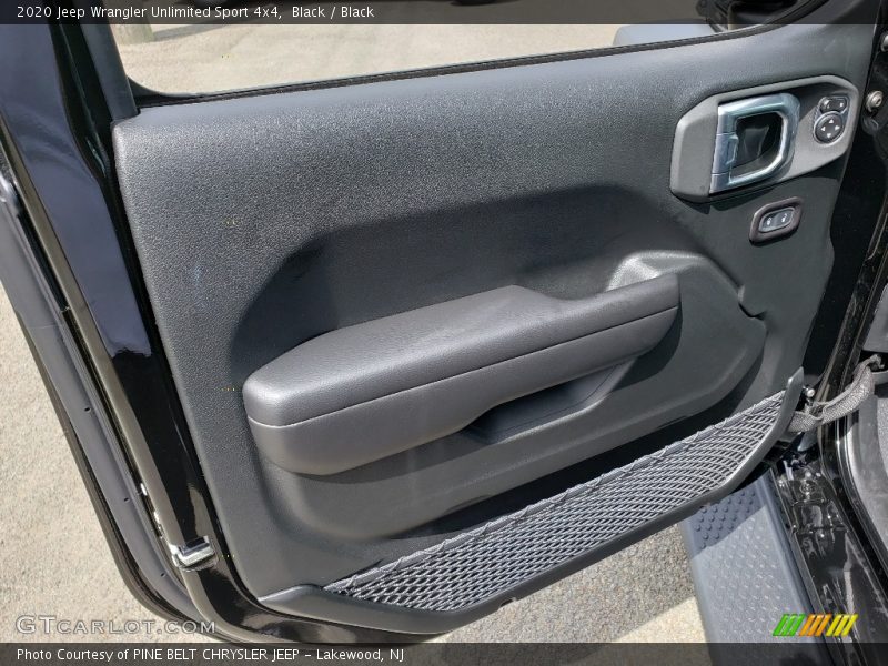 Black / Black 2020 Jeep Wrangler Unlimited Sport 4x4