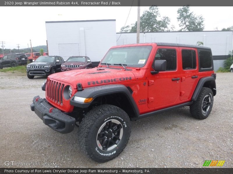 Firecracker Red / Black 2020 Jeep Wrangler Unlimited Rubicon 4x4