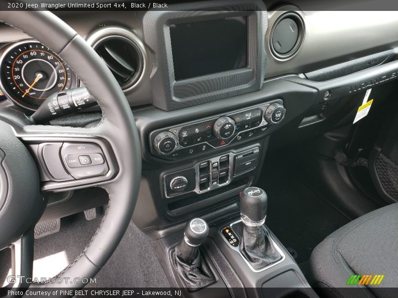 Black / Black 2020 Jeep Wrangler Unlimited Sport 4x4