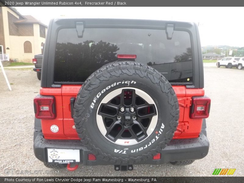 Firecracker Red / Black 2020 Jeep Wrangler Unlimited Rubicon 4x4