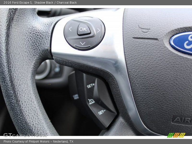 Shadow Black / Charcoal Black 2016 Ford Escape S