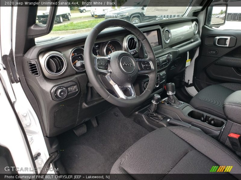 Dashboard of 2020 Wrangler Unlimited Sahara 4x4