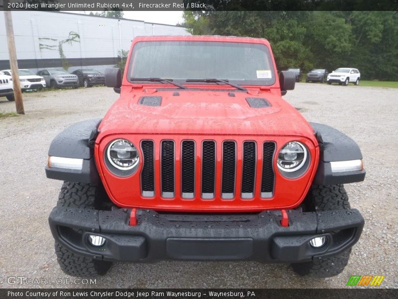 Firecracker Red / Black 2020 Jeep Wrangler Unlimited Rubicon 4x4