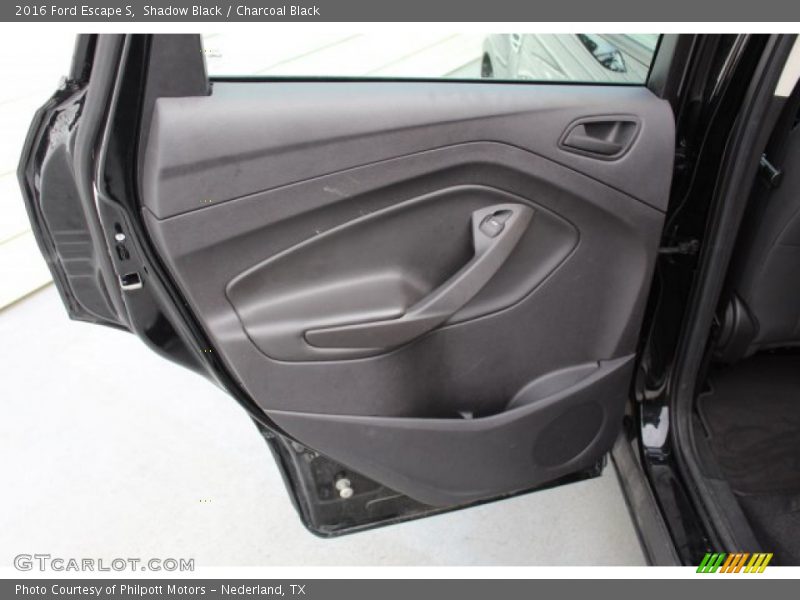 Shadow Black / Charcoal Black 2016 Ford Escape S