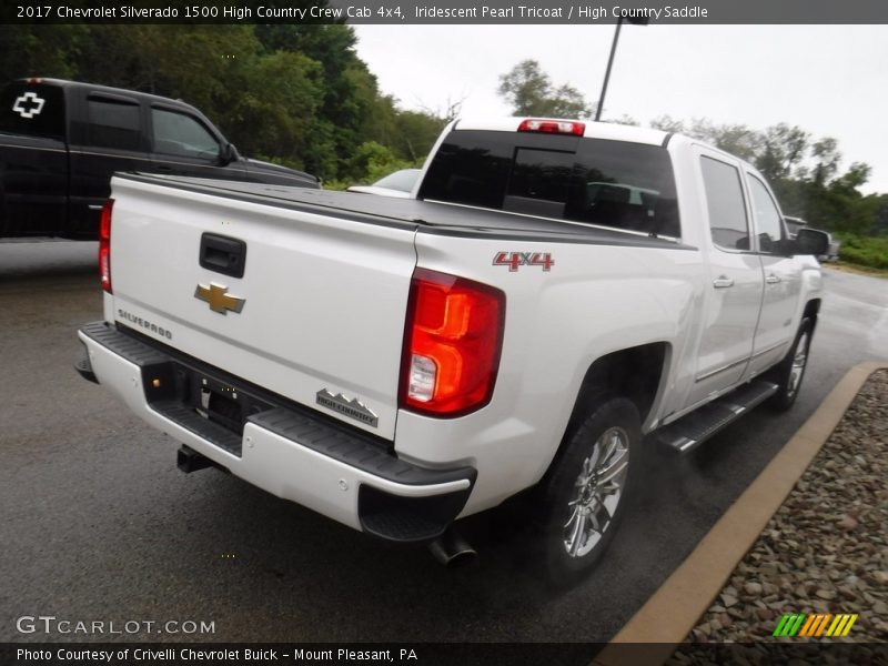 Iridescent Pearl Tricoat / High Country Saddle 2017 Chevrolet Silverado 1500 High Country Crew Cab 4x4