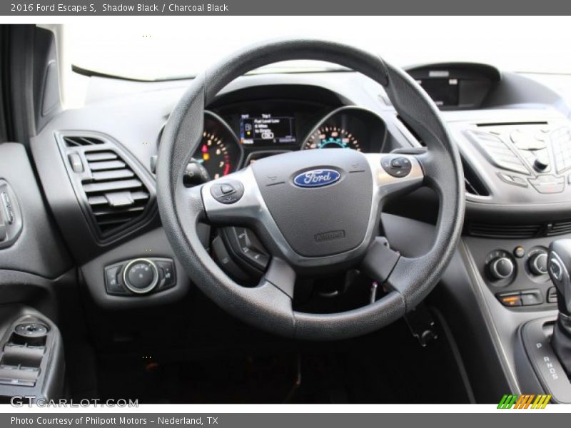 Shadow Black / Charcoal Black 2016 Ford Escape S