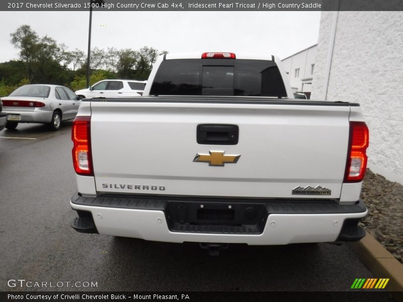 Iridescent Pearl Tricoat / High Country Saddle 2017 Chevrolet Silverado 1500 High Country Crew Cab 4x4