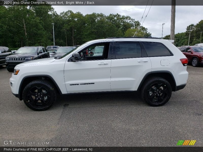 Bright White / Black 2020 Jeep Grand Cherokee Upland 4x4