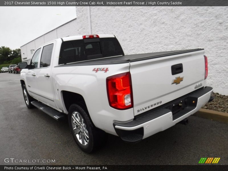 Iridescent Pearl Tricoat / High Country Saddle 2017 Chevrolet Silverado 1500 High Country Crew Cab 4x4