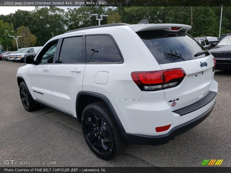 Bright White / Black 2020 Jeep Grand Cherokee Upland 4x4