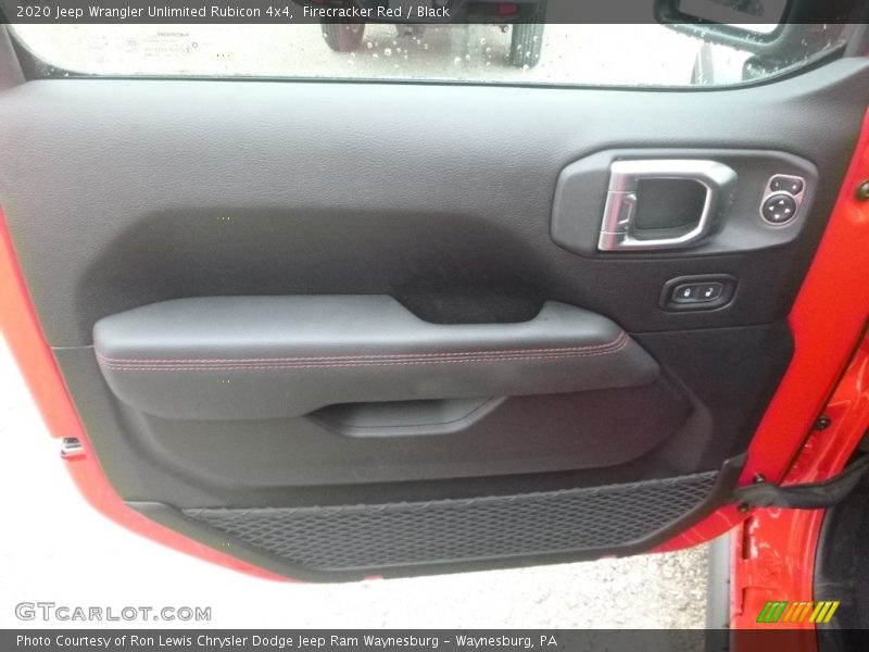 Firecracker Red / Black 2020 Jeep Wrangler Unlimited Rubicon 4x4