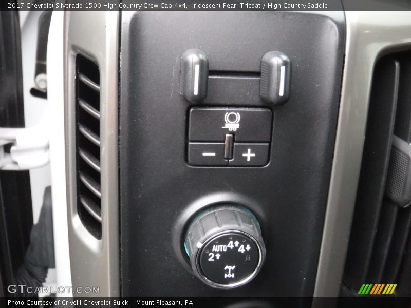 Iridescent Pearl Tricoat / High Country Saddle 2017 Chevrolet Silverado 1500 High Country Crew Cab 4x4