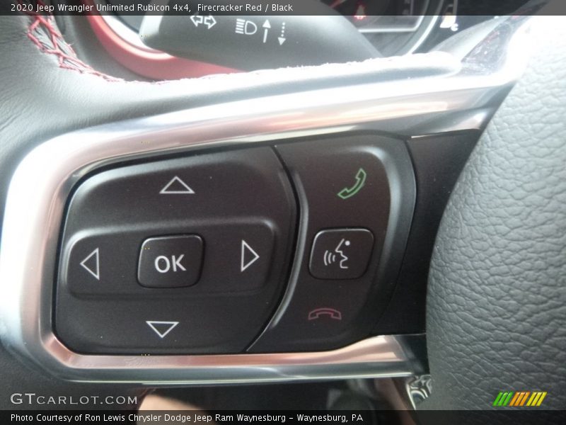 Firecracker Red / Black 2020 Jeep Wrangler Unlimited Rubicon 4x4