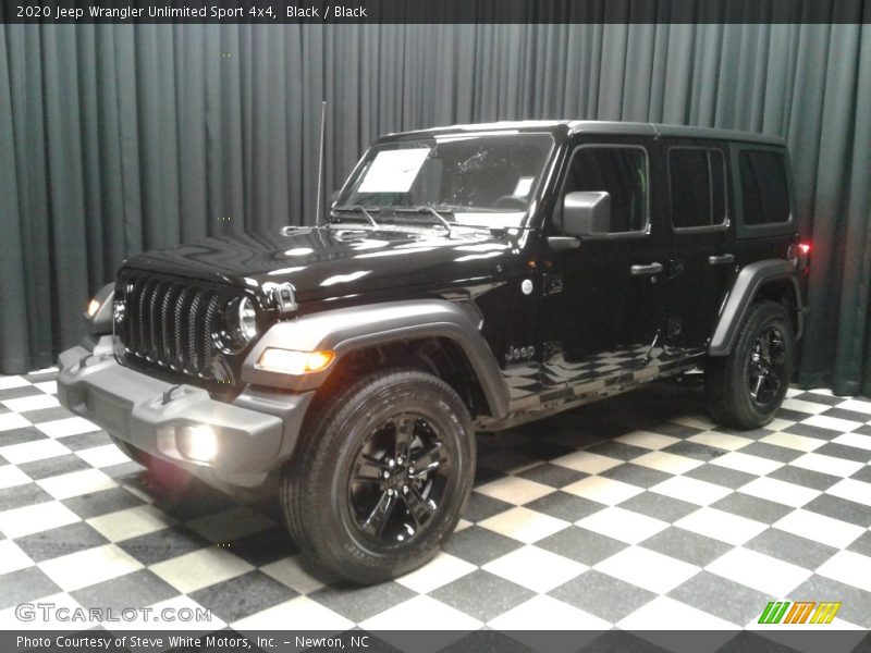 Black / Black 2020 Jeep Wrangler Unlimited Sport 4x4