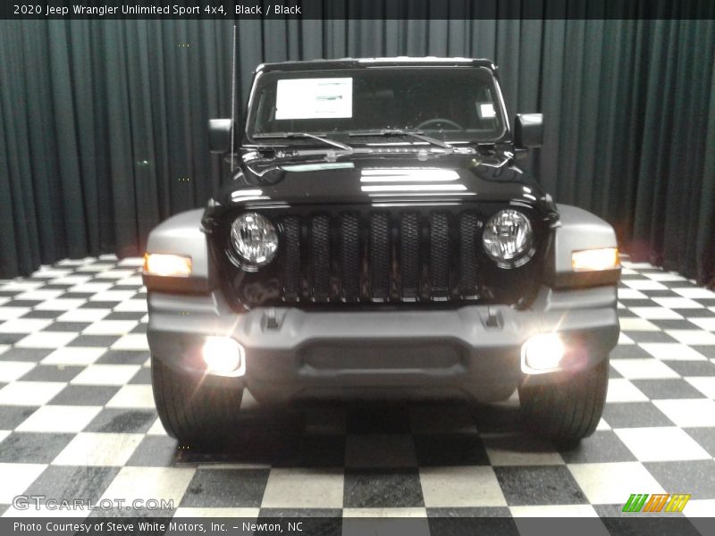 Black / Black 2020 Jeep Wrangler Unlimited Sport 4x4
