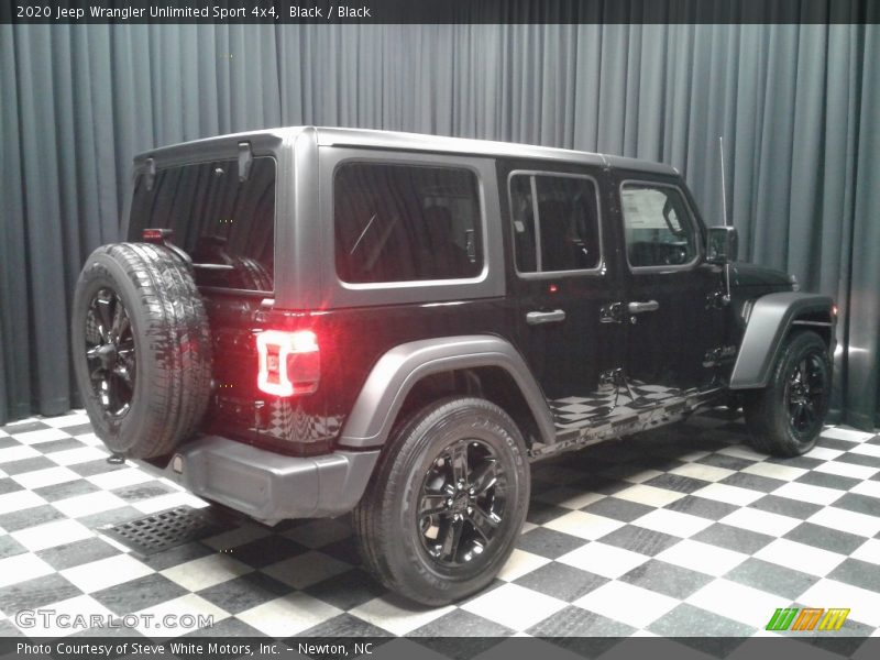 Black / Black 2020 Jeep Wrangler Unlimited Sport 4x4