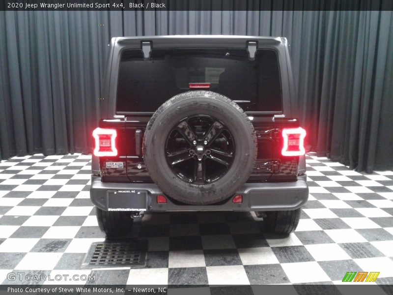 Black / Black 2020 Jeep Wrangler Unlimited Sport 4x4