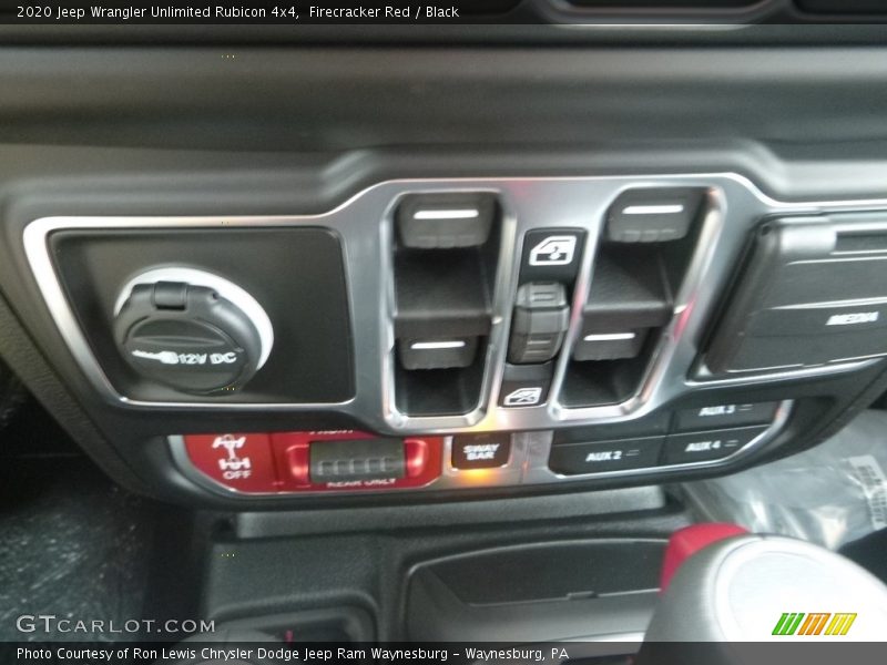 Firecracker Red / Black 2020 Jeep Wrangler Unlimited Rubicon 4x4