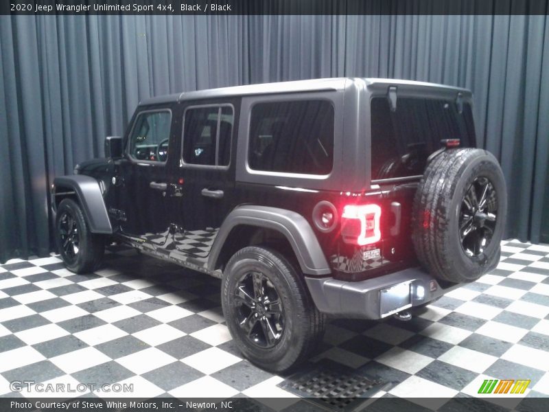 Black / Black 2020 Jeep Wrangler Unlimited Sport 4x4