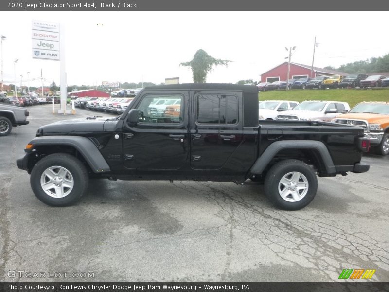 Black / Black 2020 Jeep Gladiator Sport 4x4