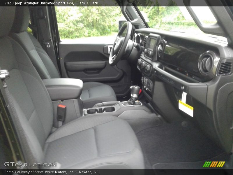 Black / Black 2020 Jeep Wrangler Unlimited Sport 4x4