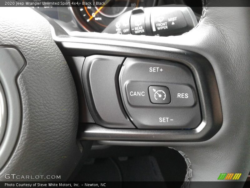 Black / Black 2020 Jeep Wrangler Unlimited Sport 4x4