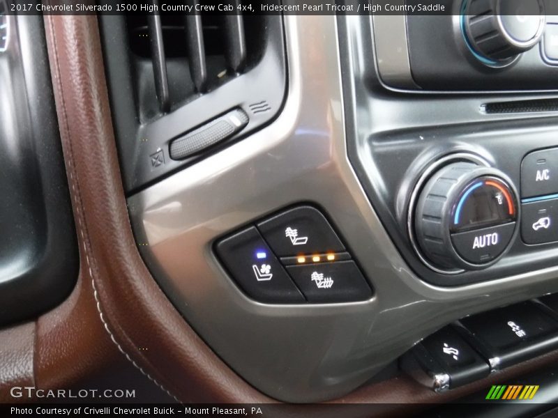 Iridescent Pearl Tricoat / High Country Saddle 2017 Chevrolet Silverado 1500 High Country Crew Cab 4x4