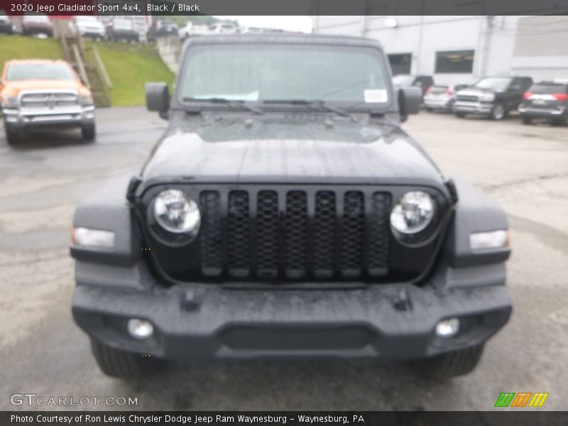 Black / Black 2020 Jeep Gladiator Sport 4x4