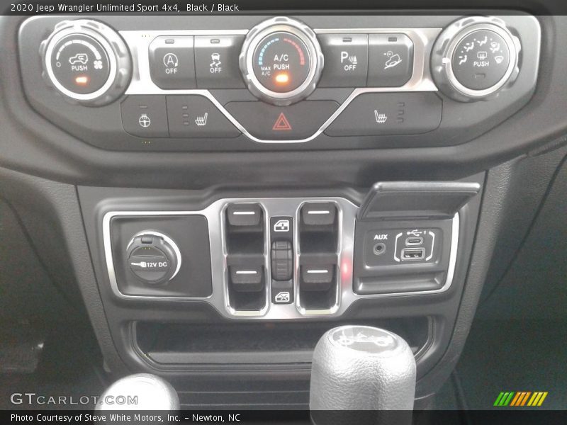Black / Black 2020 Jeep Wrangler Unlimited Sport 4x4