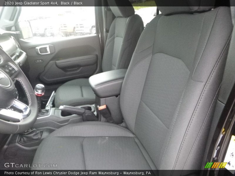 Black / Black 2020 Jeep Gladiator Sport 4x4